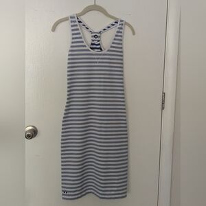 Converse One Star Blue and White Striped Dress.